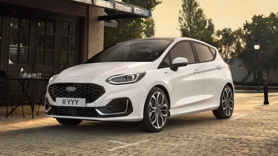 Ford Fiesta, frente 3/4