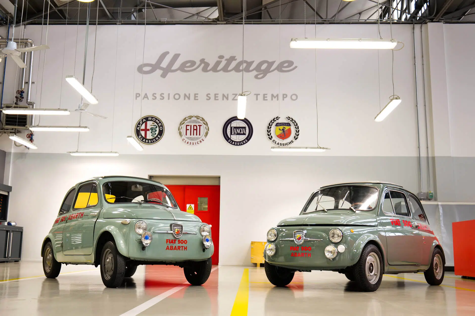 Abarth Classiche 500 Record Monza '58 com Fiat 500 "Record" original
