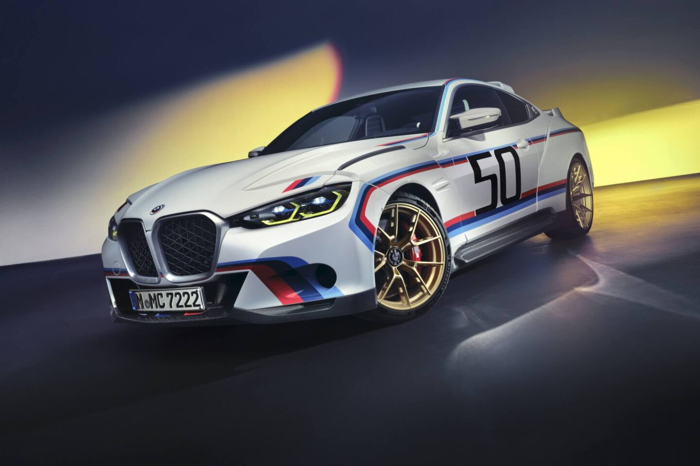 BMW 3.0 CSL vista dianteira 3/4