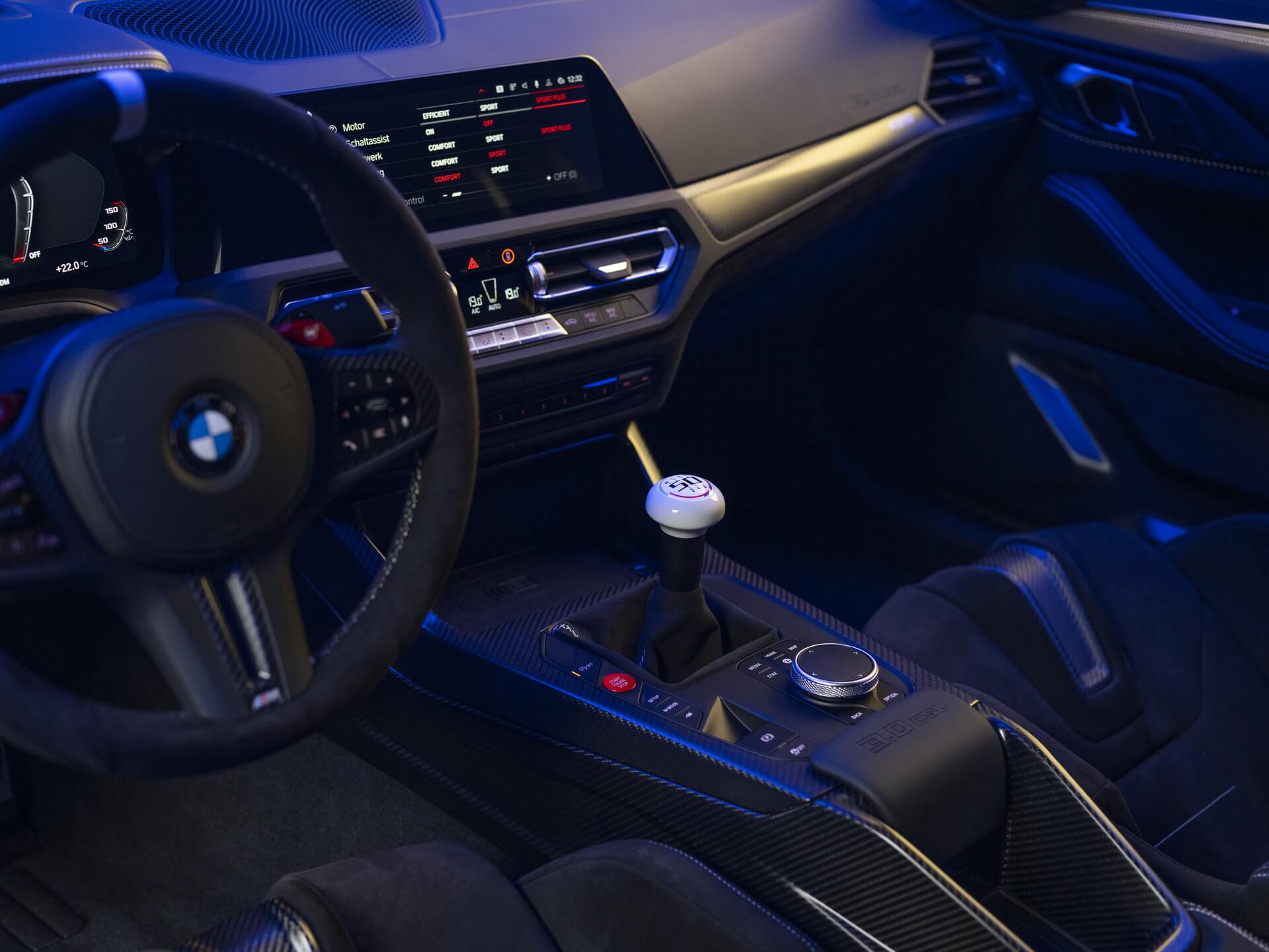 BMW 3.0 CSL pormenor caixa de velocidades