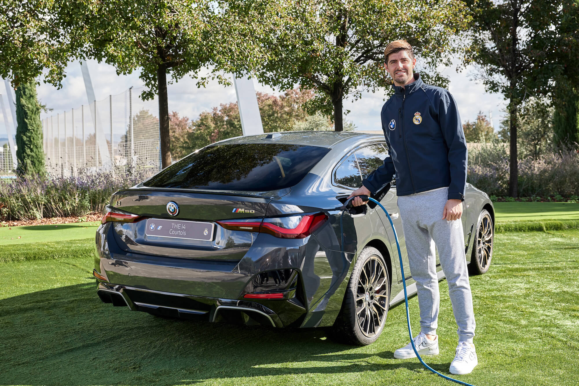 BMW i4 M50 com Thibaut Courtois