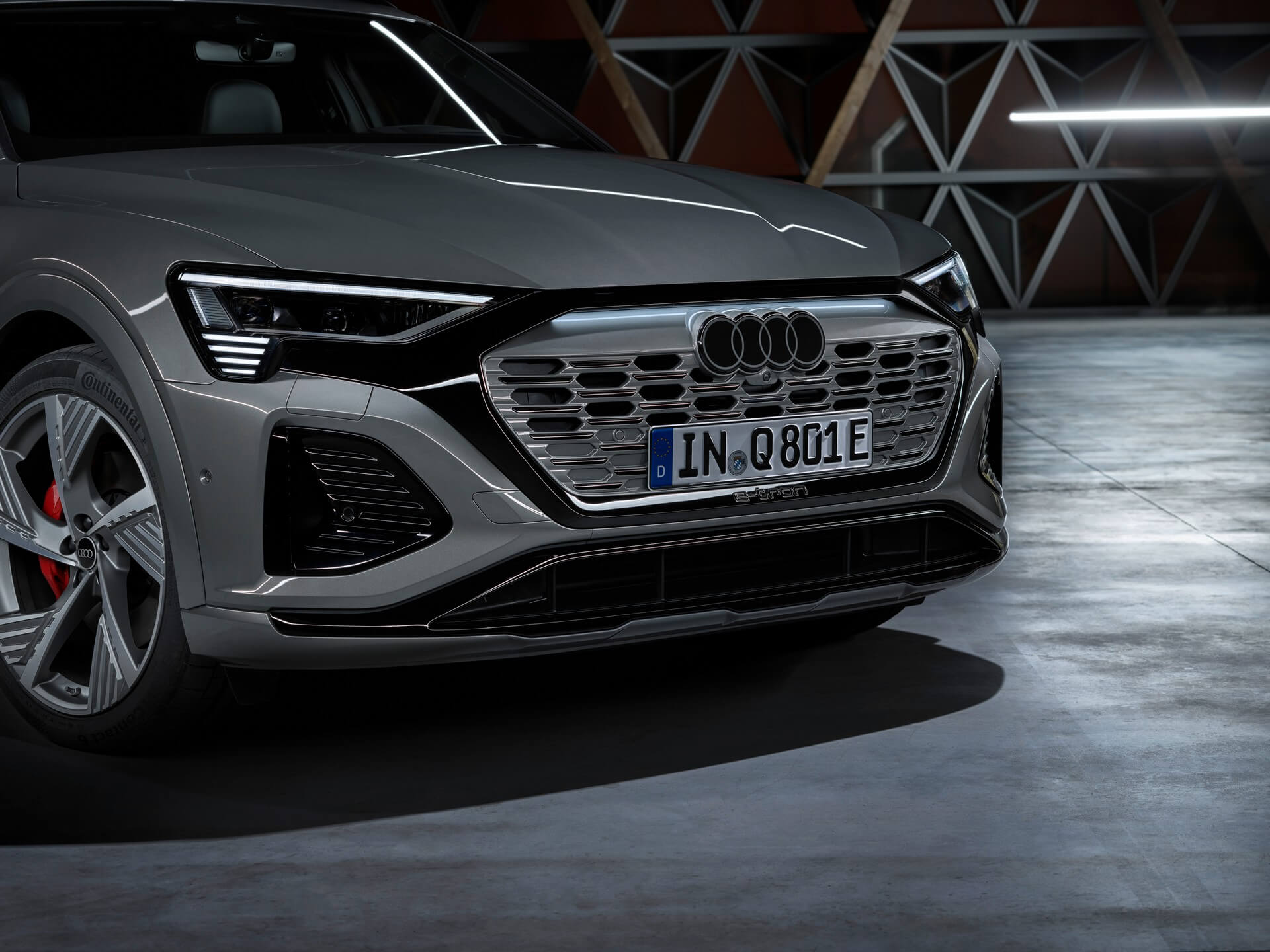 Audi Q8 e-tron novo simbolo