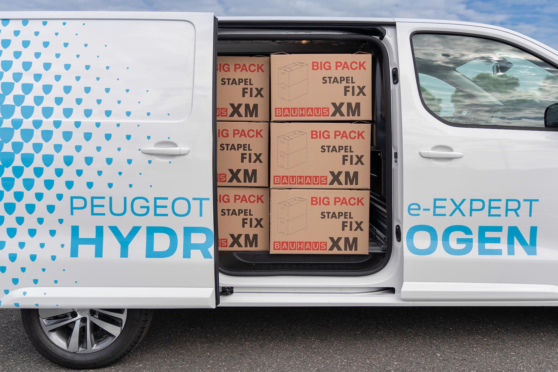 Peugeot e-Expert Hydrogen carga