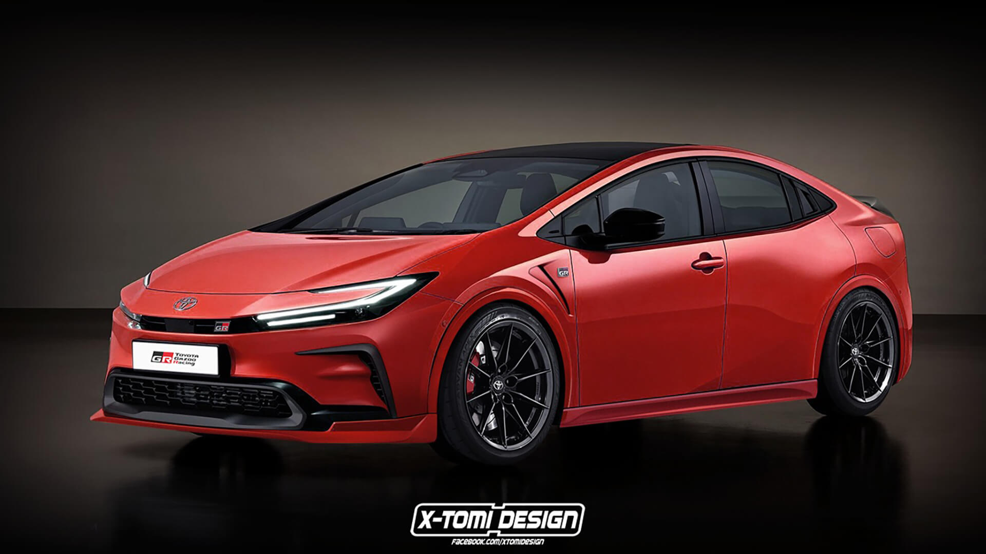 Toyota GR Prius proposta design