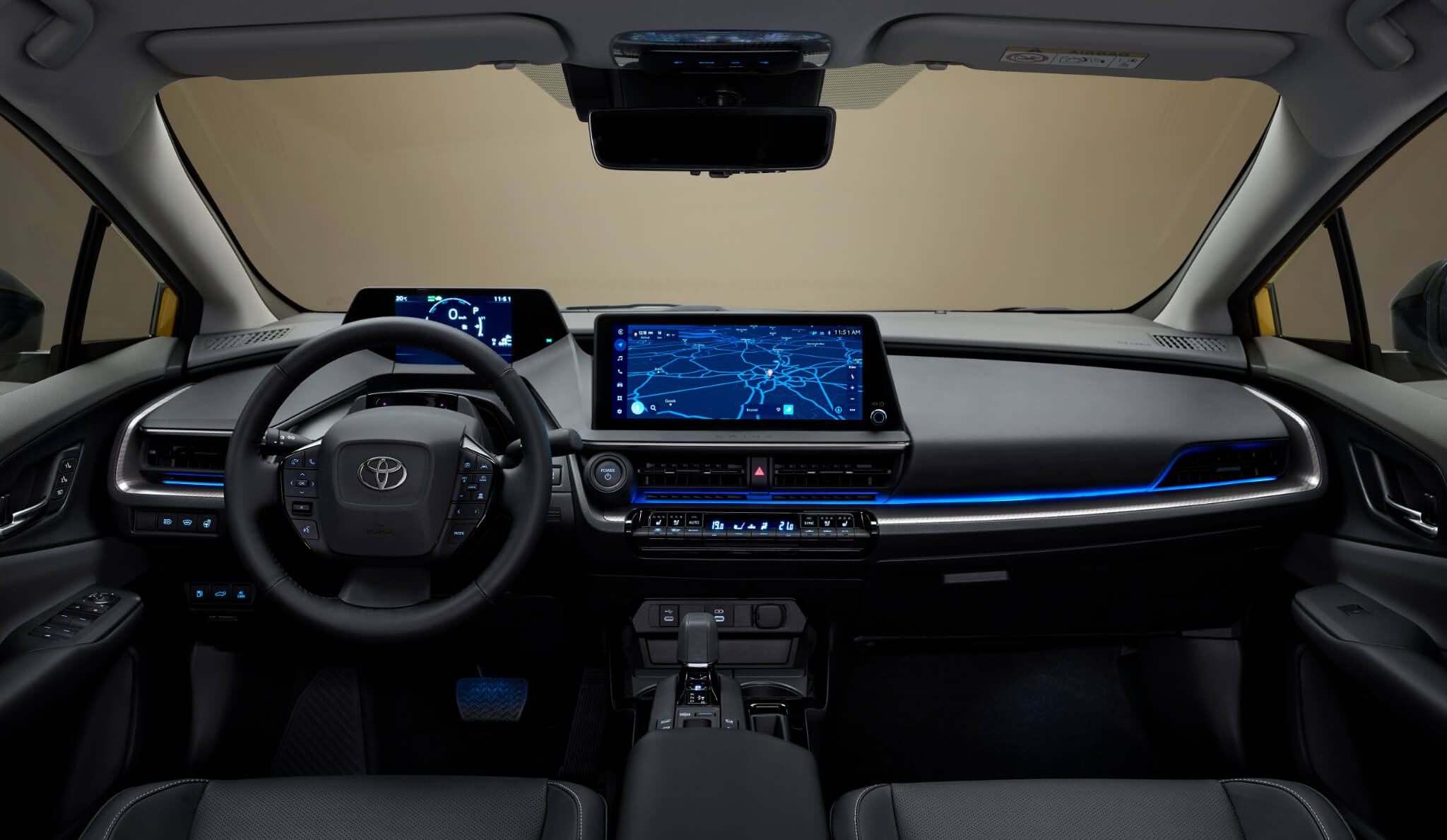 Toyota Prius PHEV interior