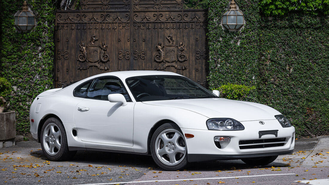 Toyota Supra vista dianteira 3/4