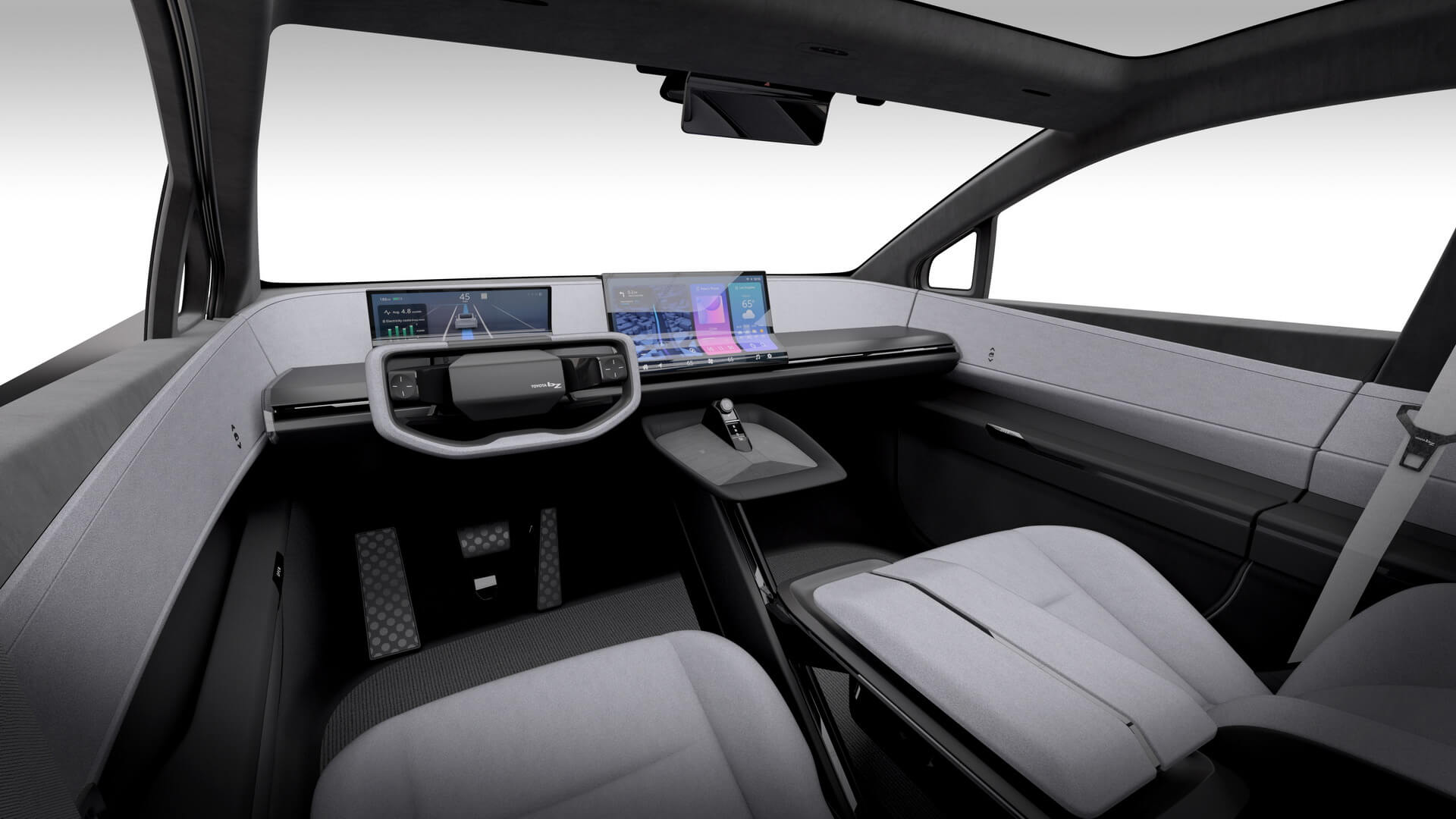 interior Toyota bZ compact SUV Concept