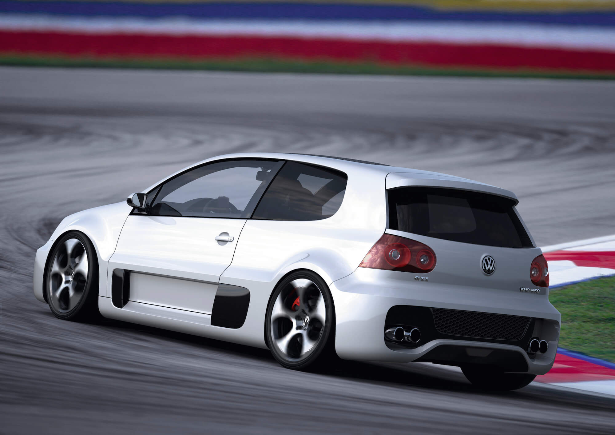 volkswagen golf gti w12 perfil