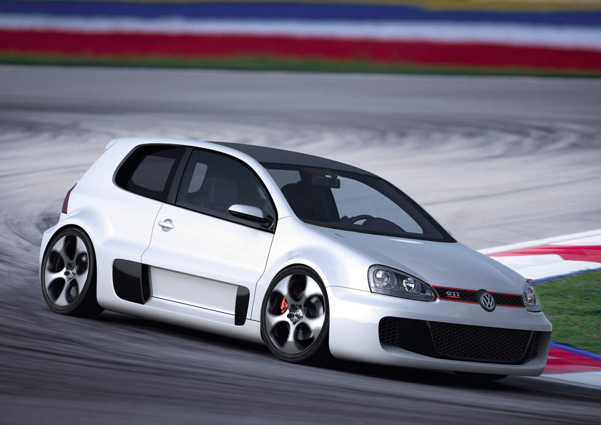 volkswagen golf gti w12 perfil