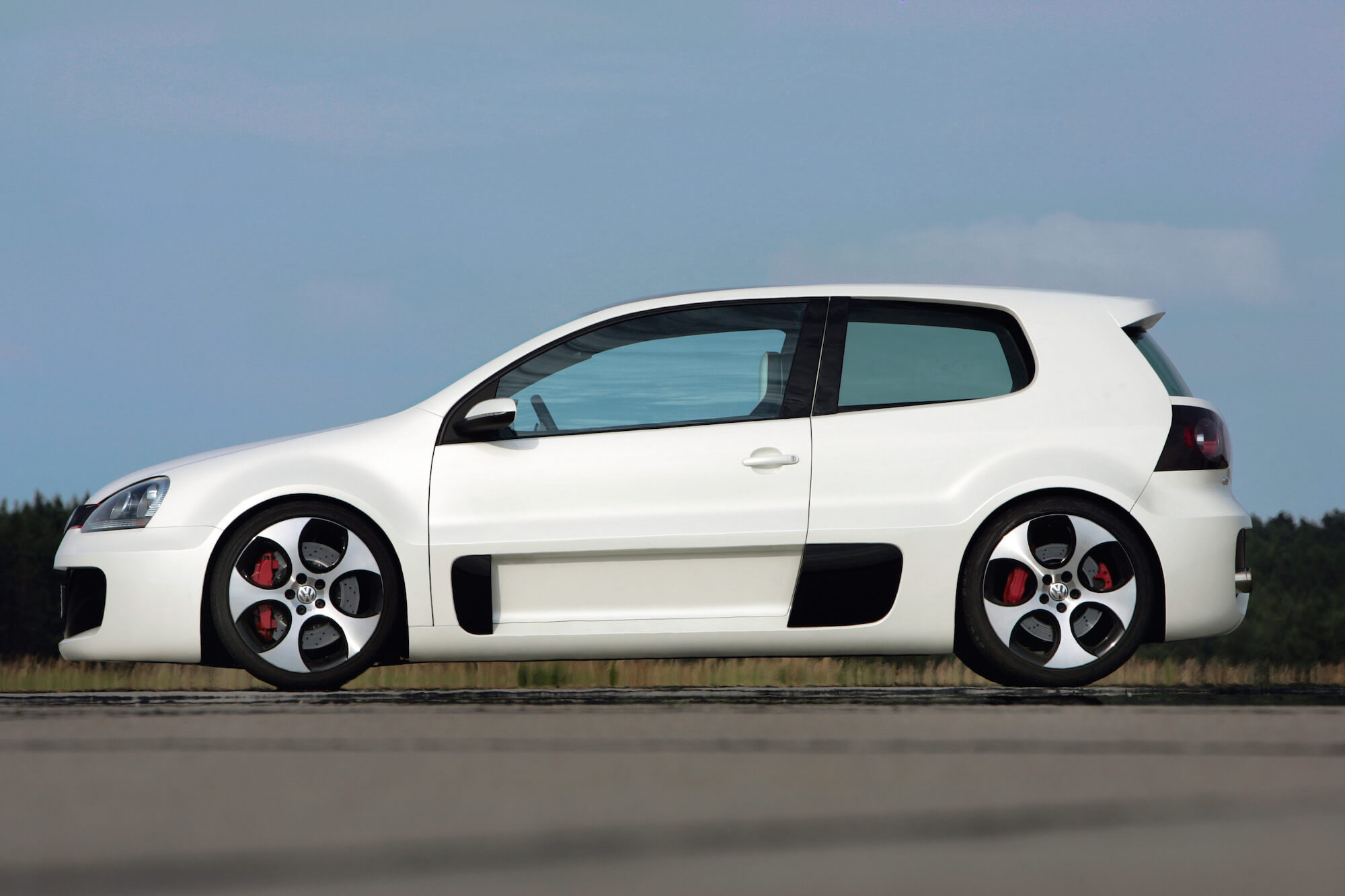 volkswagen golf gti w12. perfil