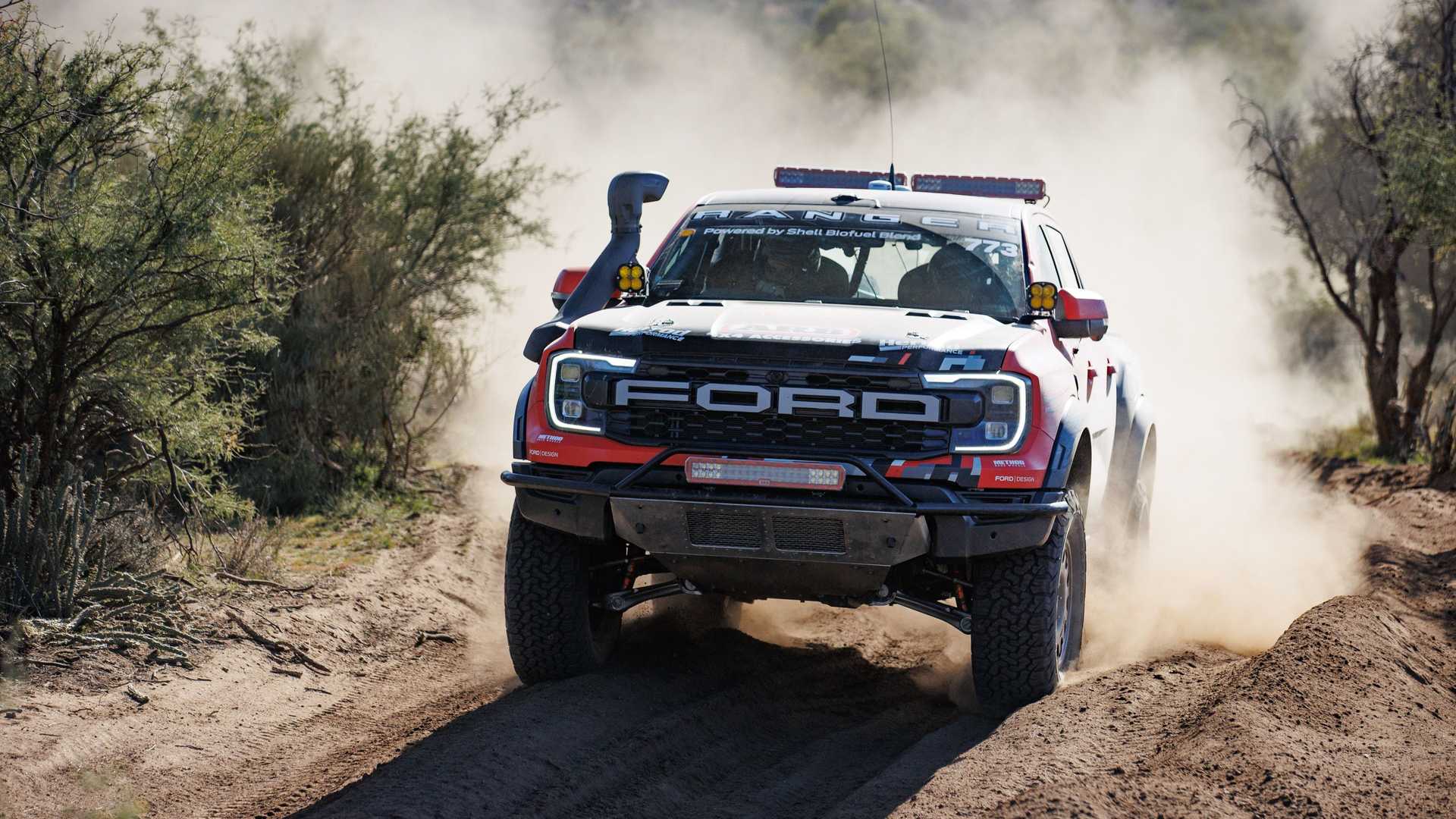 Ford Ranger Raptor na Baja 1000