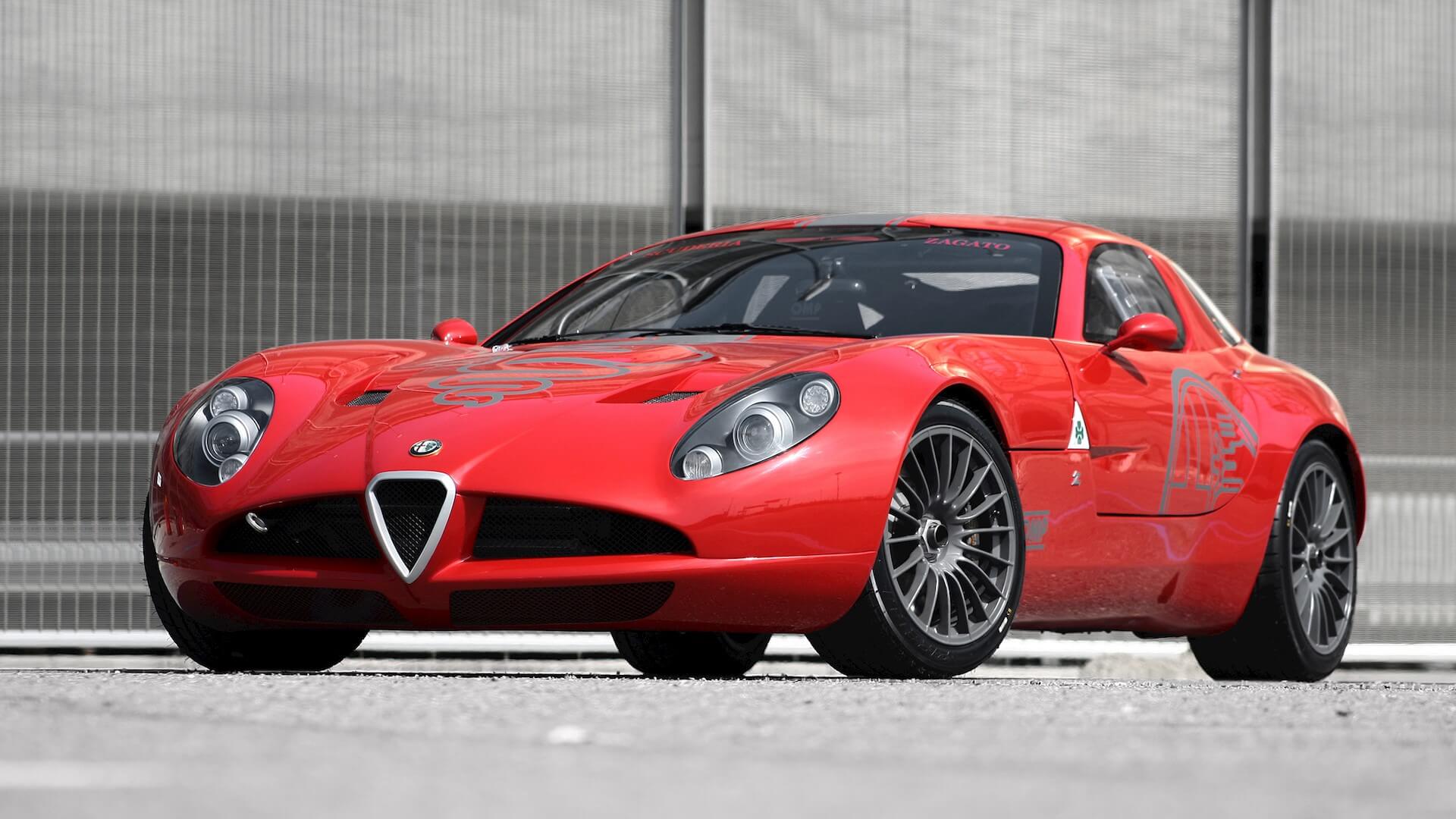Alfa Romeo TZ3 Corsa vista dianteira 3/4