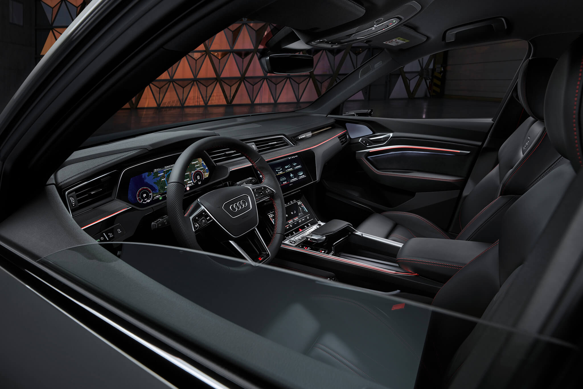 interior audi q8 e-tron