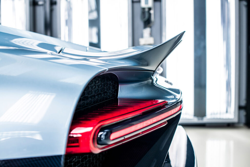 Bugatti Chiron Perfilée spoiler