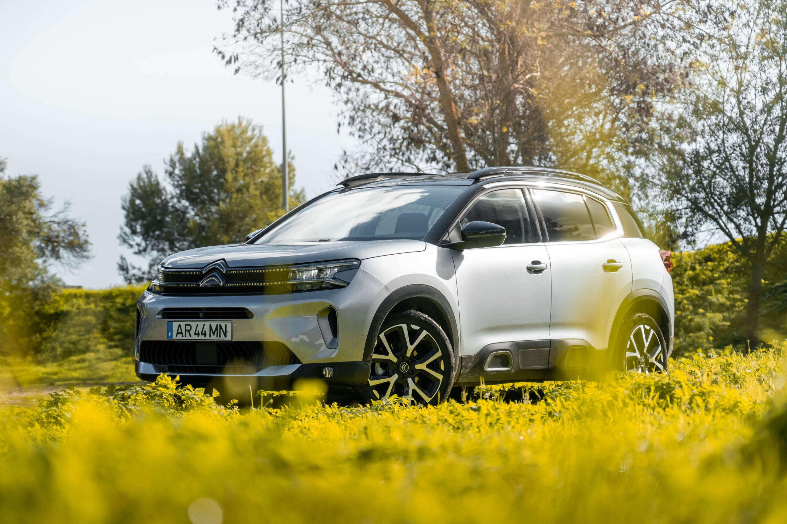 Citroen C5 Aircross vista dianteira 3/4