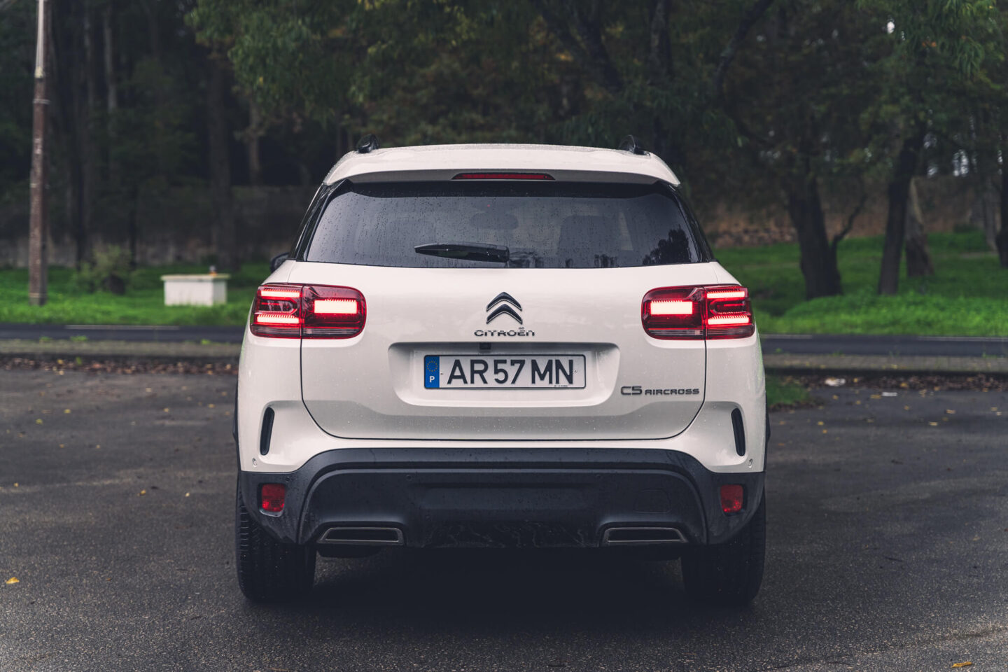 Citroën C5 Aircross vista traseira