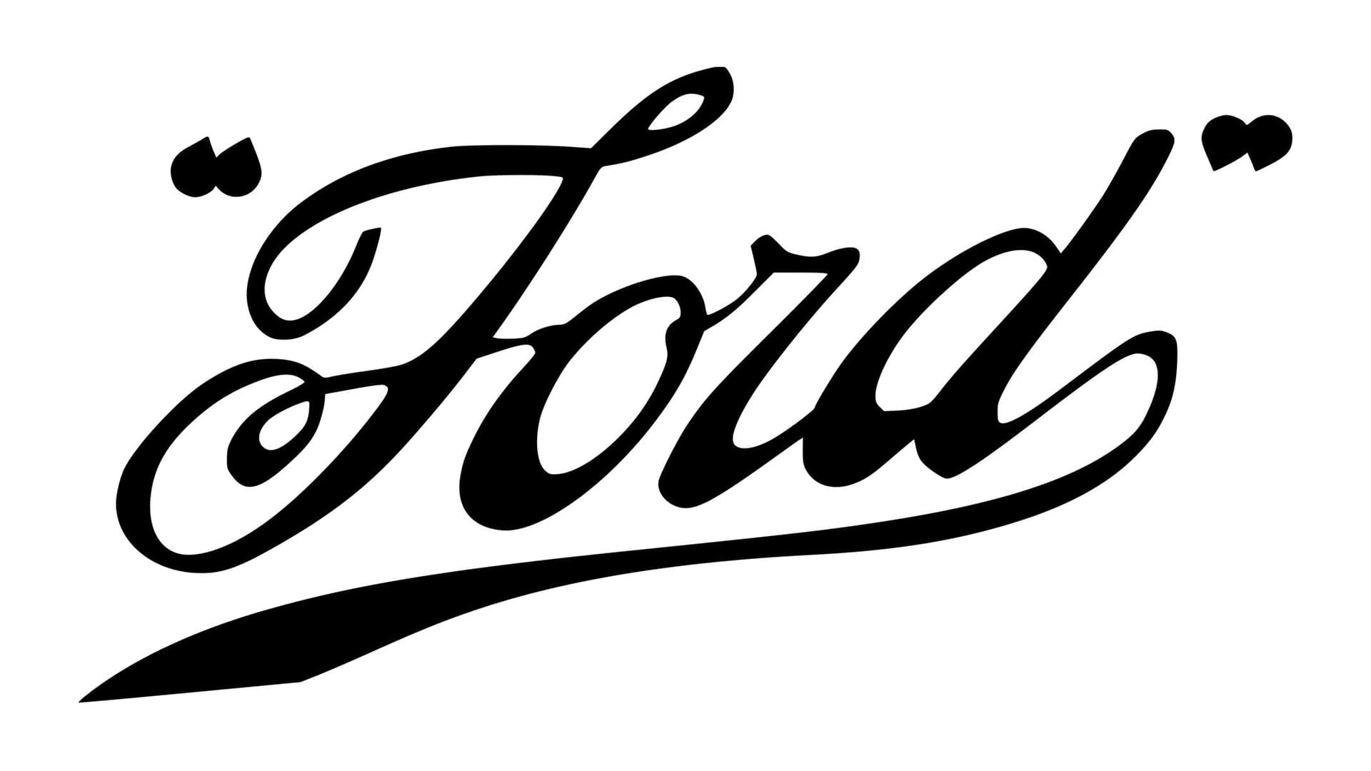 Ford Logo 1909-1911