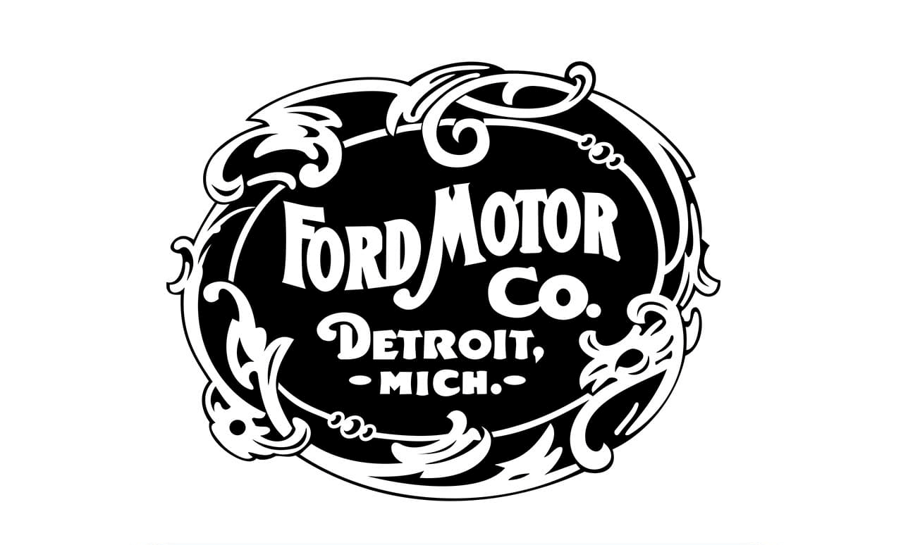 Ford Motor Co. logótipo 1903