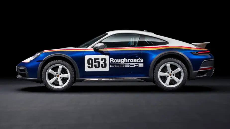 Porsche 911 Dakar vista lateral
