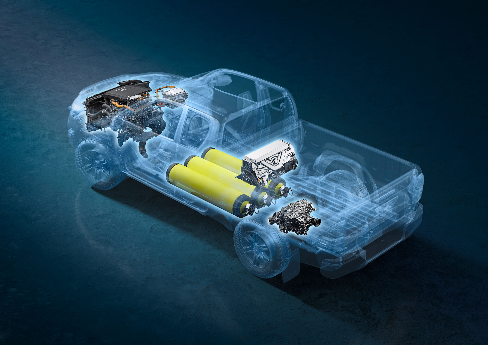 Toyota Hilux Fuel Cell hidrogénio 4