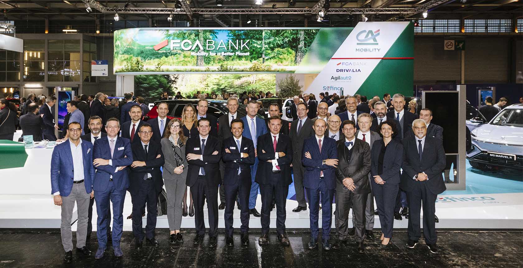 Equipa Crédit Agricole no Salão de Paris 2022