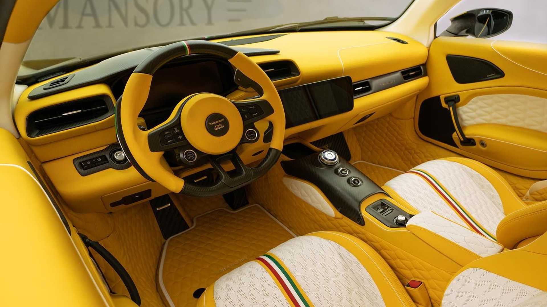 MC20 Mansory interior