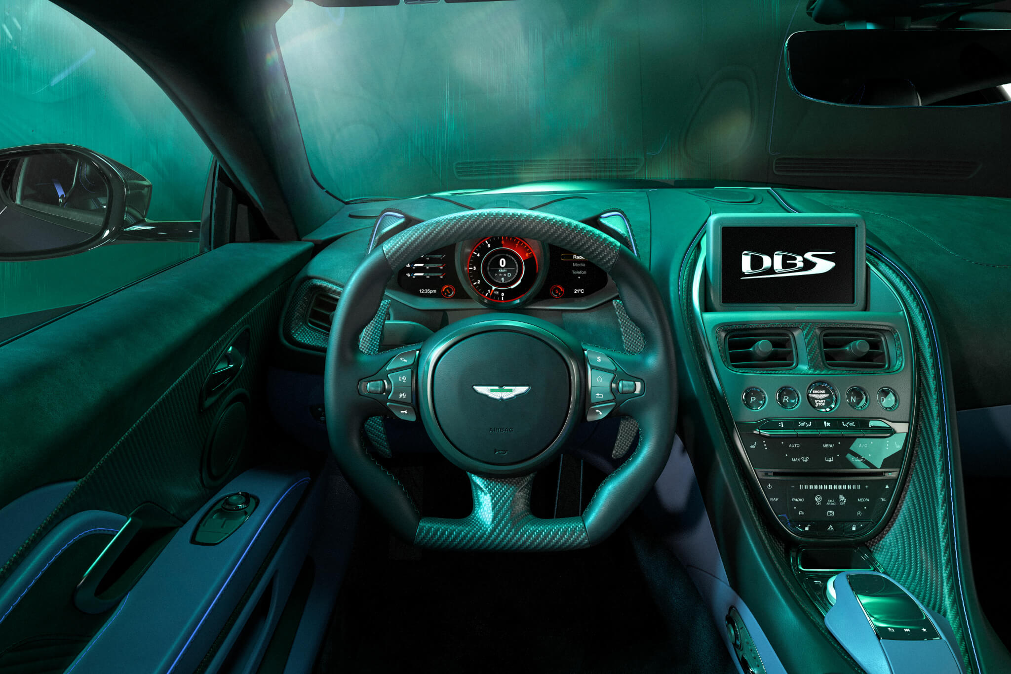 Aston Martin DBS 770 Ultimate interior