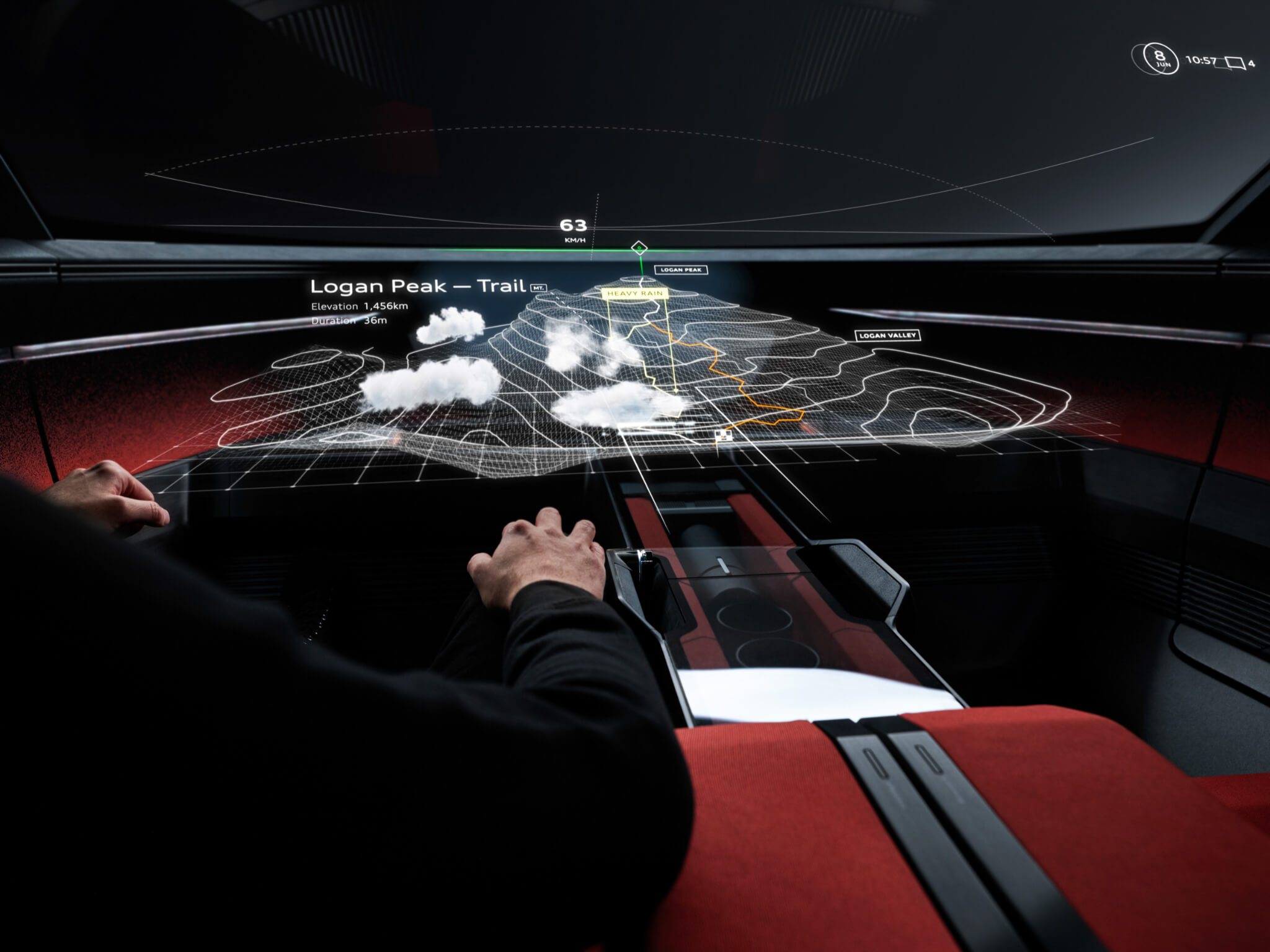 Audi activesphere concept realidade mista