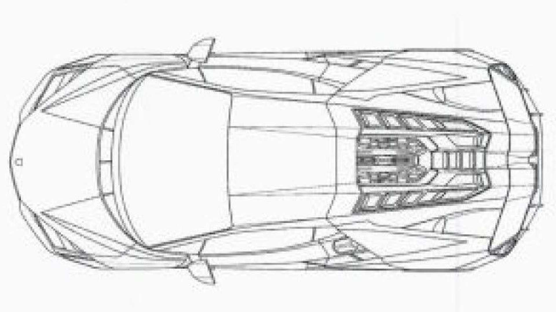 Lamborghini Aventador tejadilho