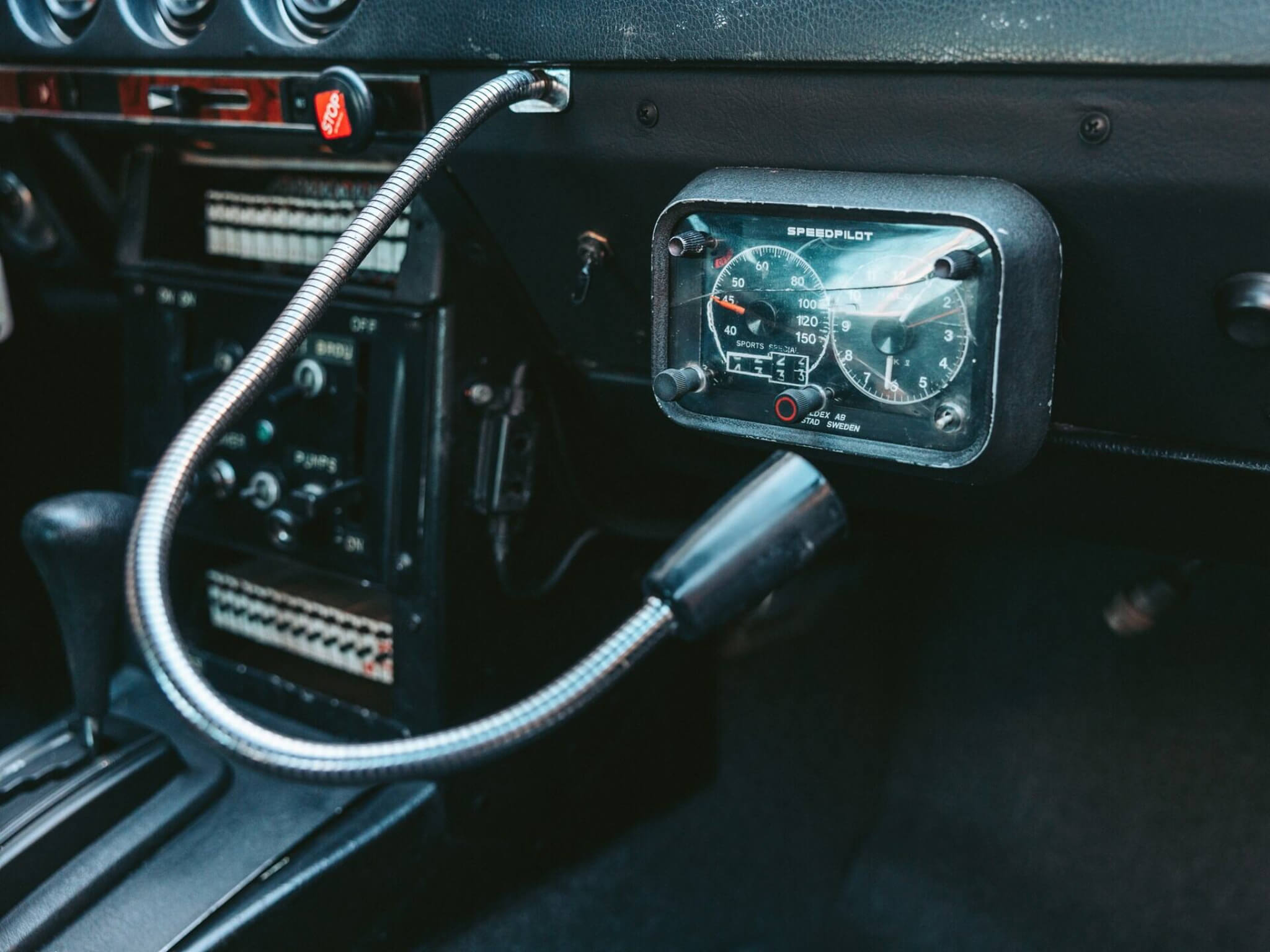 Mercedes-Benz 450 SLC 5.0 detalhe interior