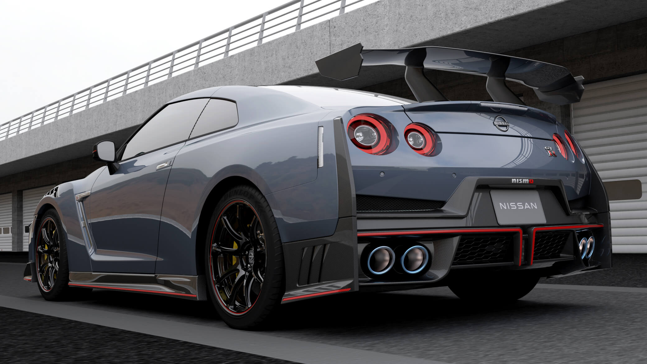 Nissan GT-R Nismo Special Edition vista traseira 3/4