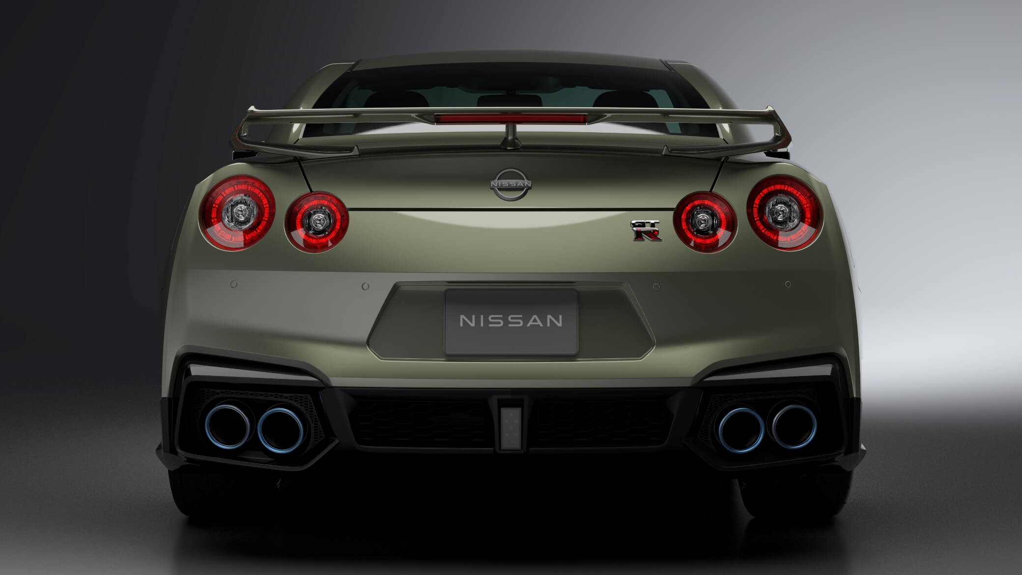 Nissan GT-R T-Spec vista traseira