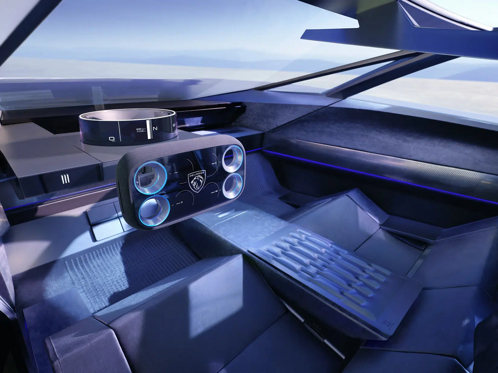 Peugeot Inception interior