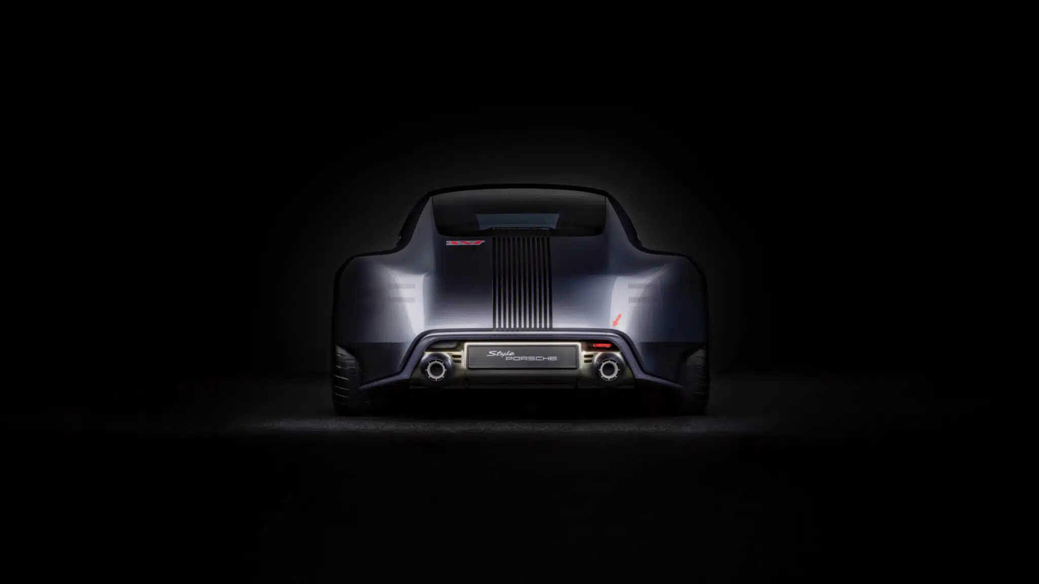 Porsche Vision 357 traseira