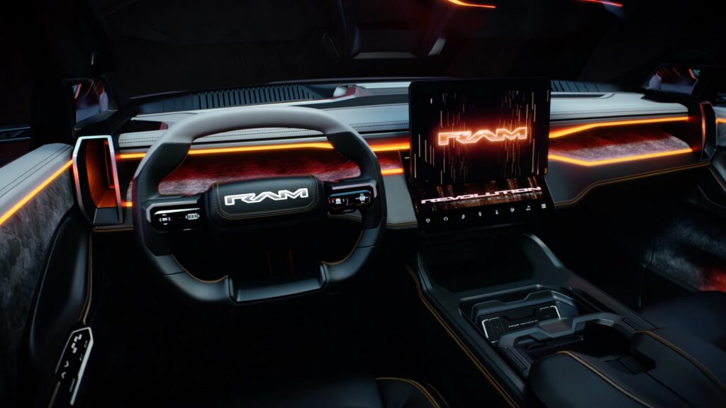 RAM 1500 BEV Concept interior