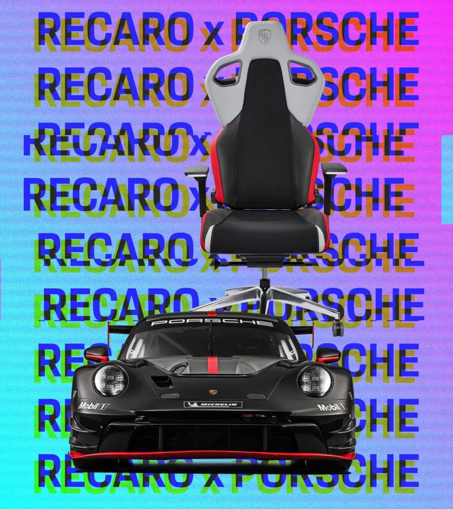 cadeira gaming recaro x porsche