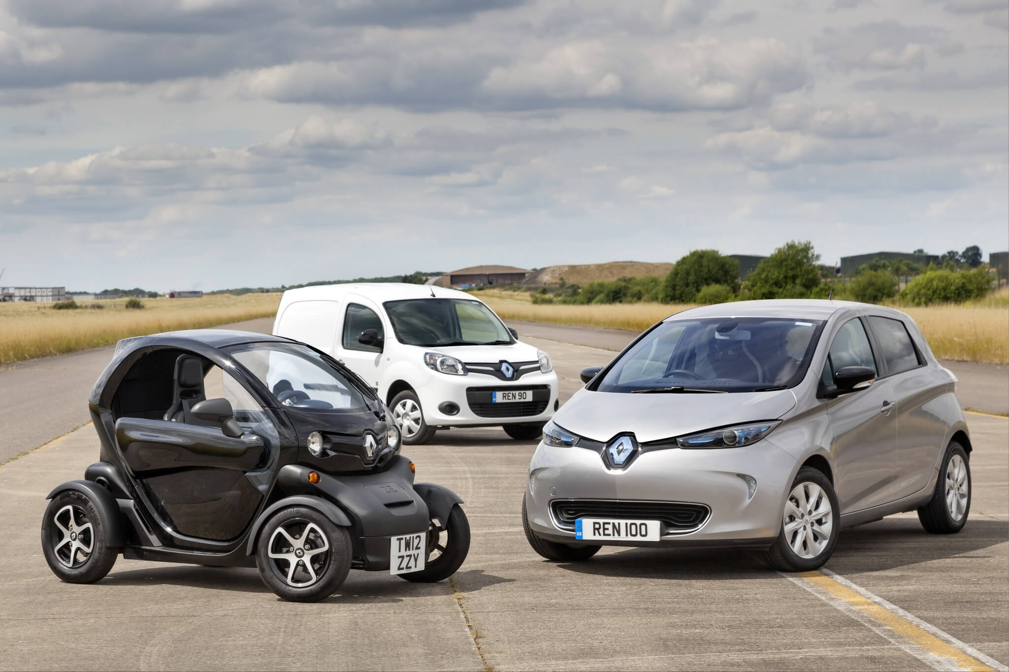 Renault Twizy Kangoo e Zoe