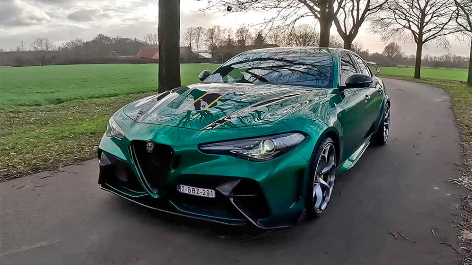 Alfa Romeo Giiulia Quadrifoglio frente