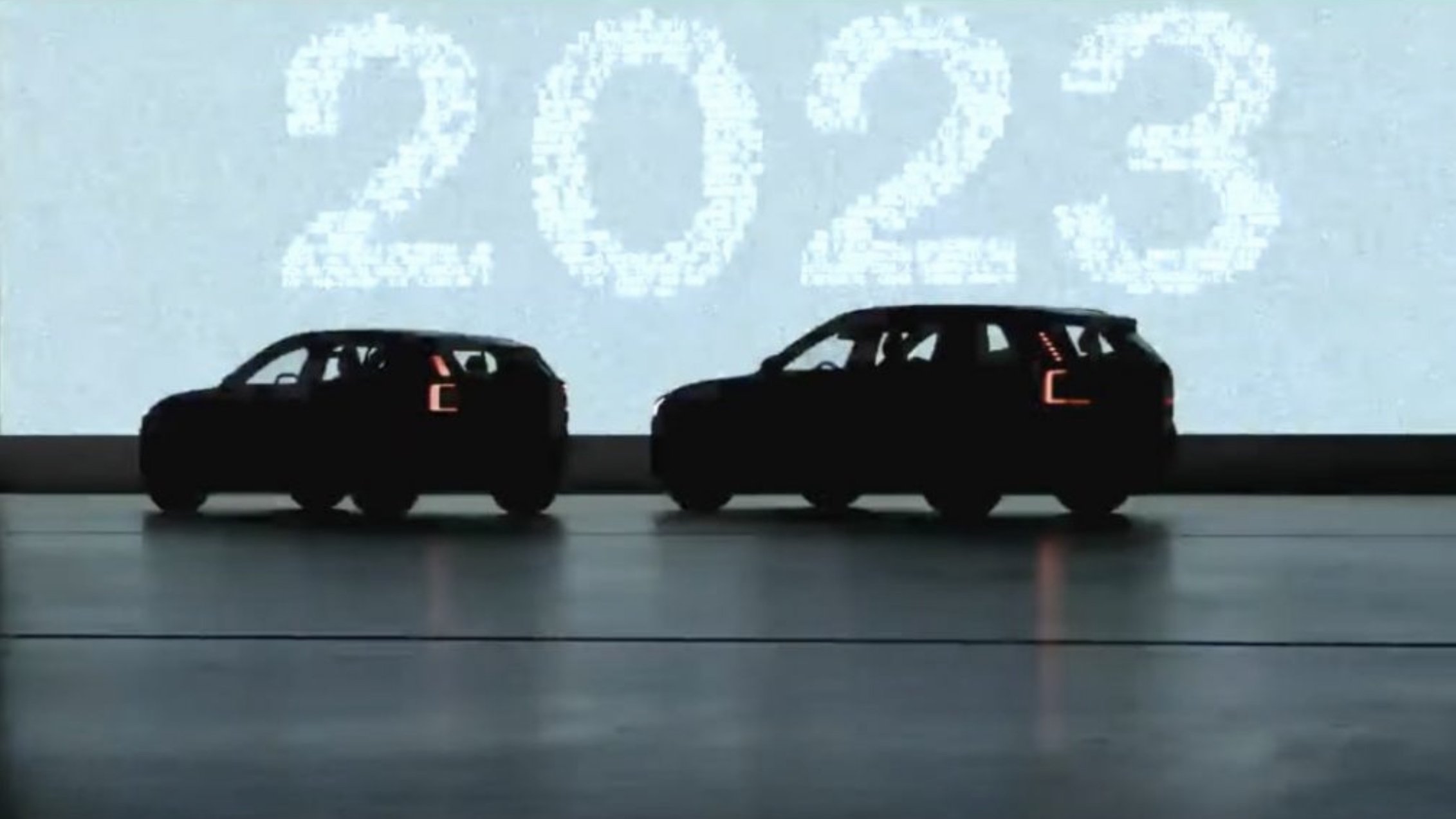 Volvo EX90 e EX30 teaser