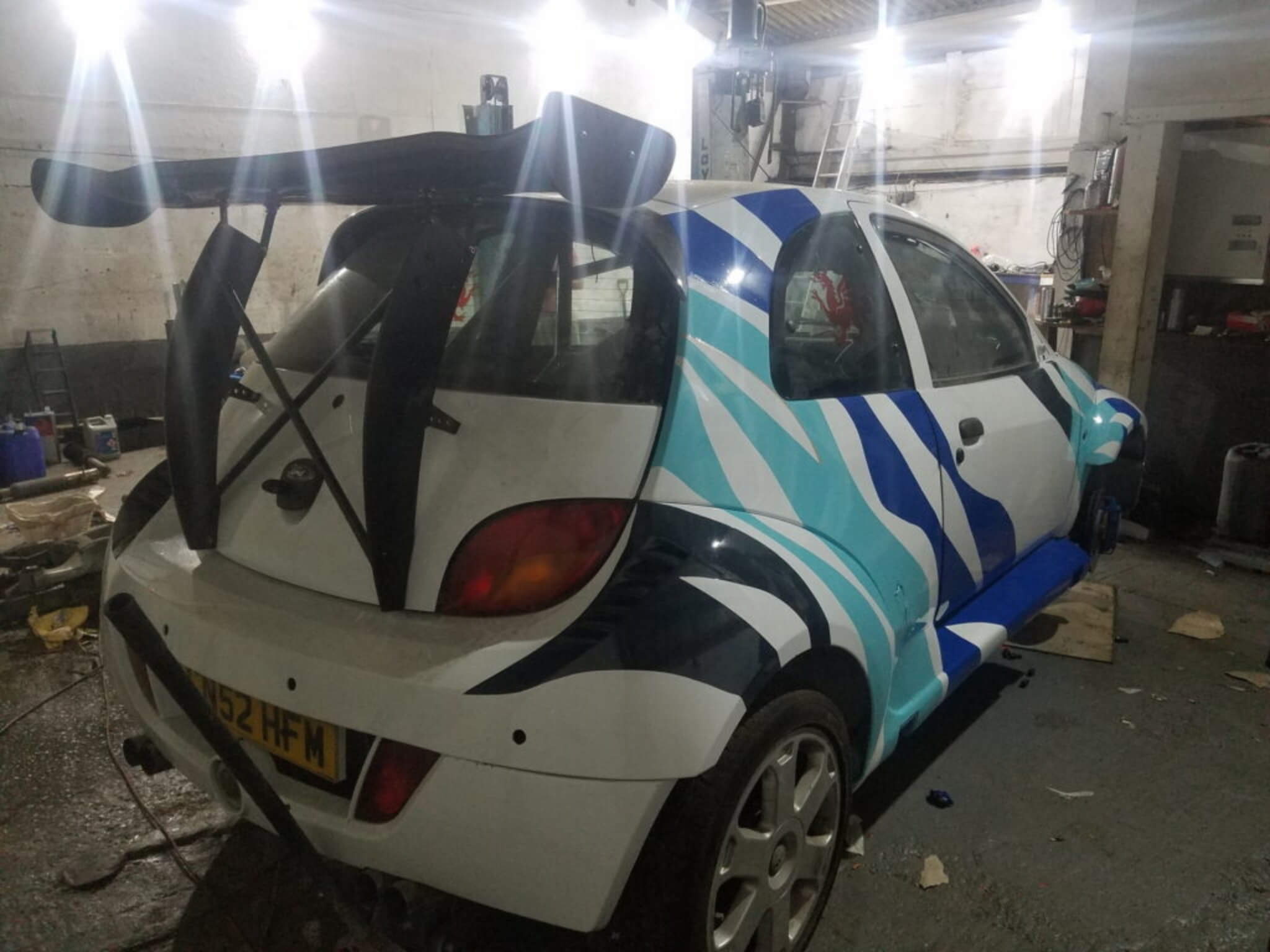 Audi S3 mascarado de Ford Ka