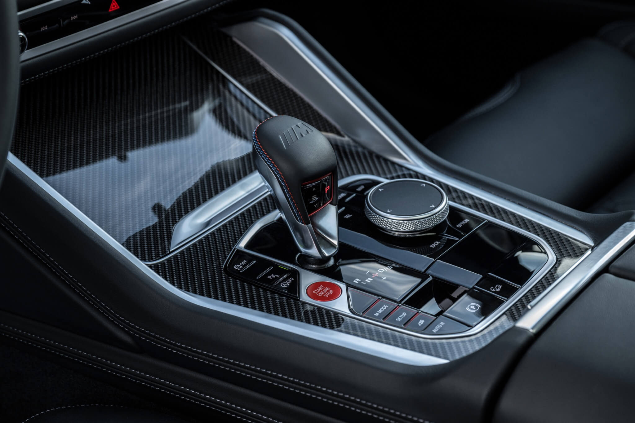 BMW X5 M consola central
