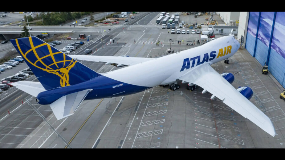 O último Boeing 747 com as cores da Atlas Airlines