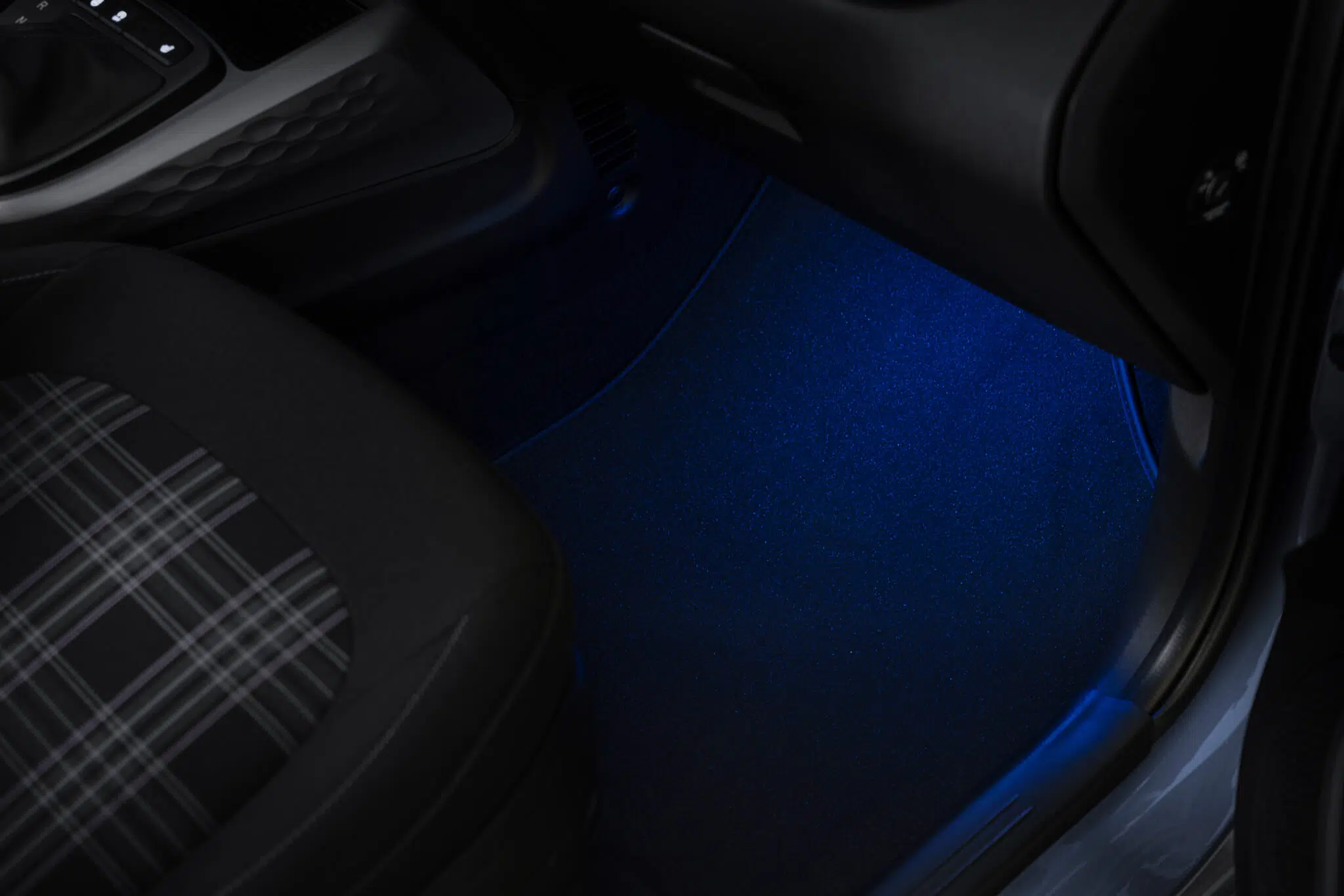 Hyundai i10 iluminação ambiente