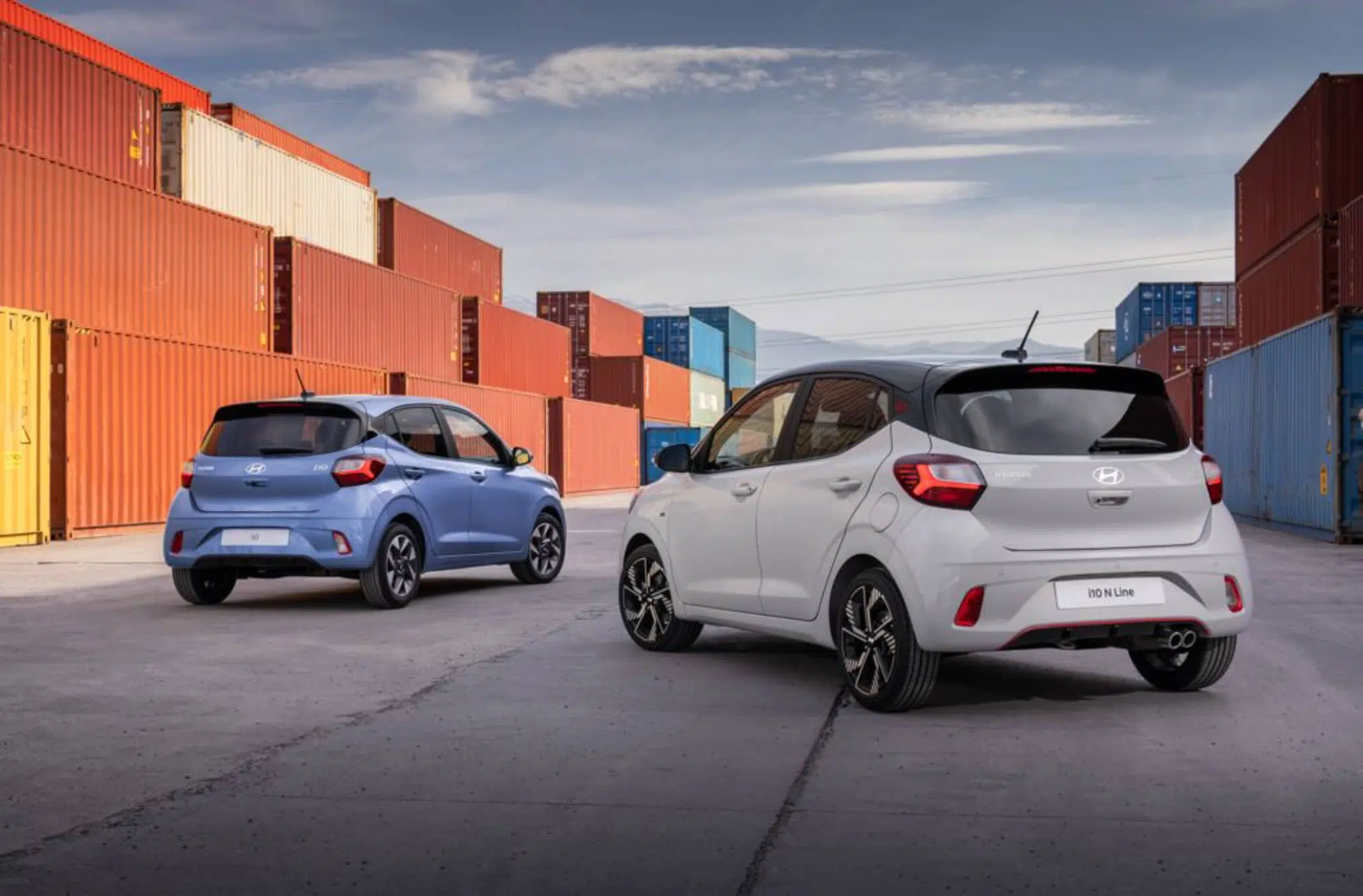 Hyundai i10 vista traseira