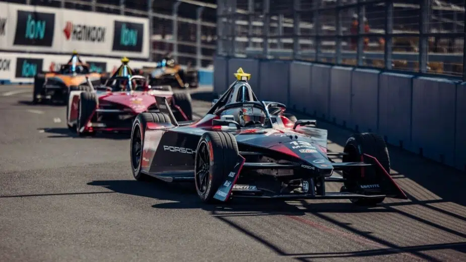 Porsche 99x de António Félix da Costa na corrida 5 na Cidade do Cabo, África do Sul