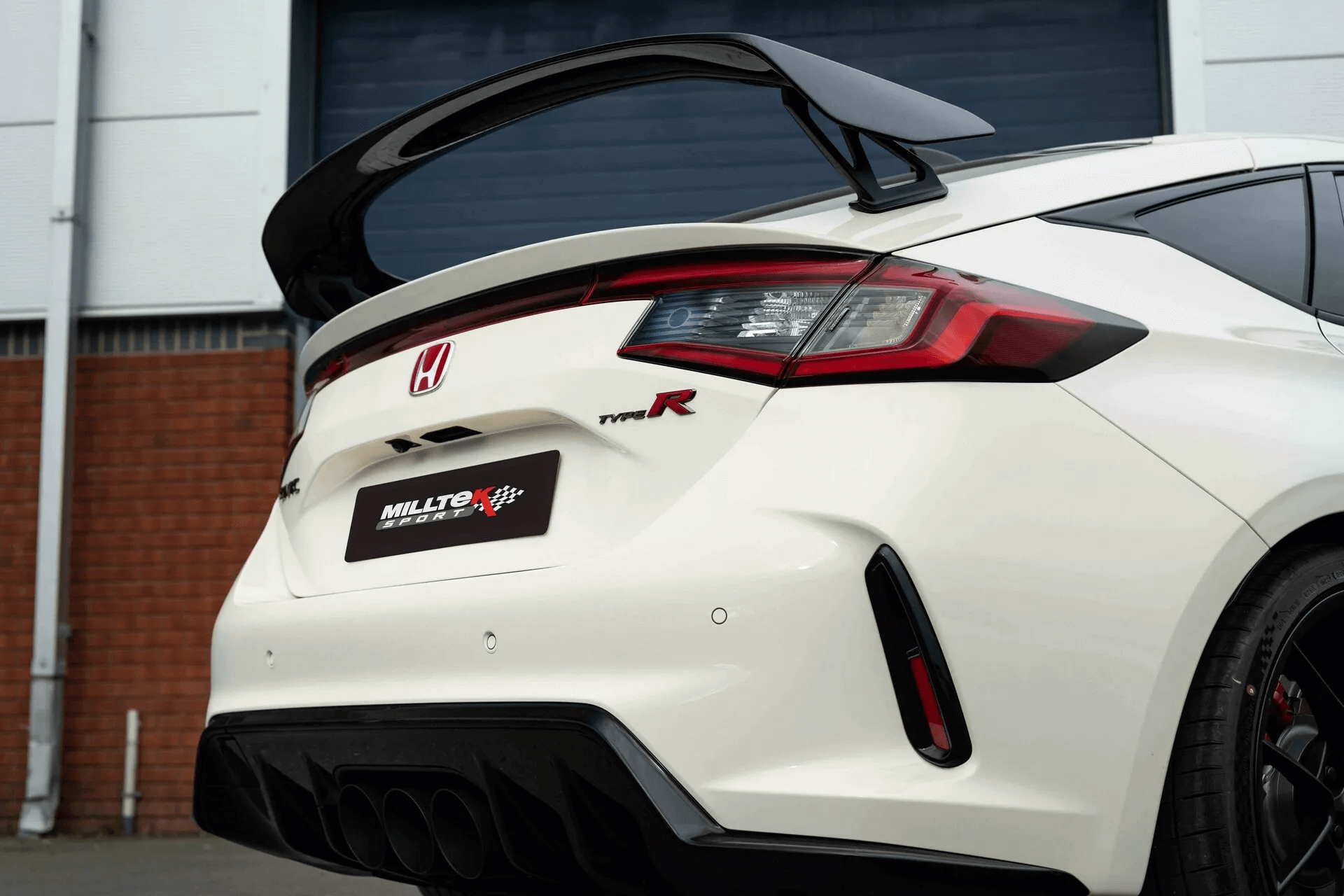 Honda Civic Type R vista traseira