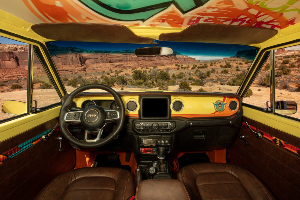 1978 Jeep Cherokee 4xe Concept interior