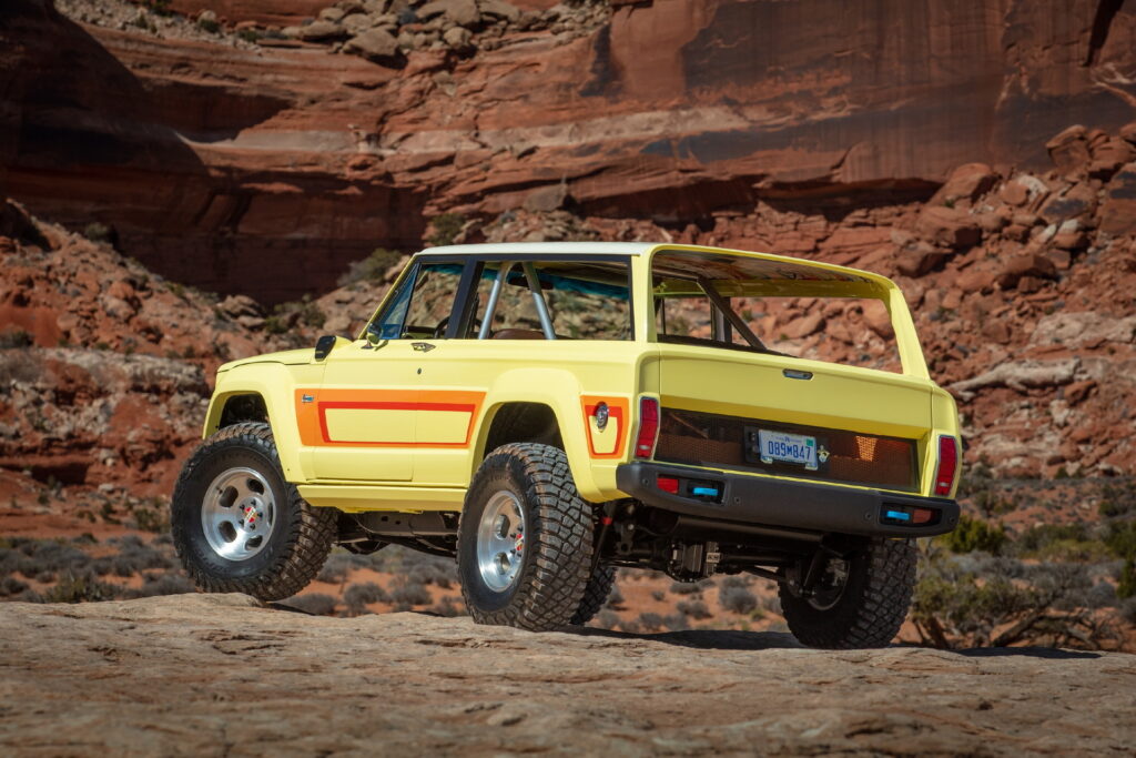 1978 Jeep Cherokee 4xe Concept traseira