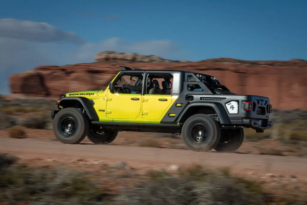 Jeep Gladiator Rubicon Sideburn Concept perfil