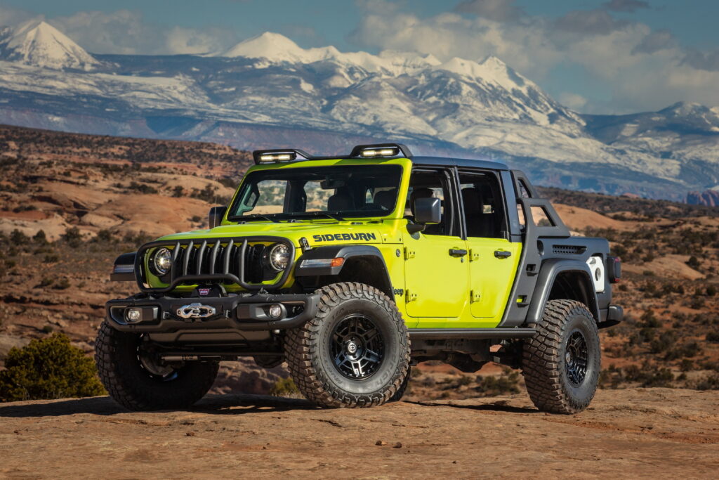 Jeep Gladiator Rubicon Sideburn Concept